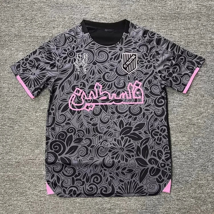 Fashion Palestine Flag Football Jersey Summer Trend Crew Neck 3D National Emblem Printed Sports T Shirt Casual Uniex Loose Tees