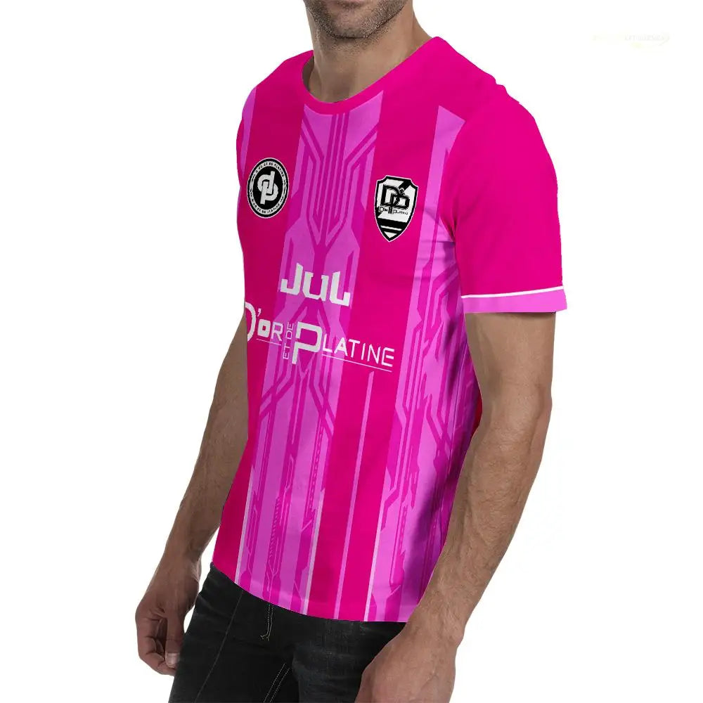 JUL Maillot TOTO Et Ninetta Jerseys Men's And Women's Trendy Rap Culture Printed T-shirts Breathable Football Training Uniforms