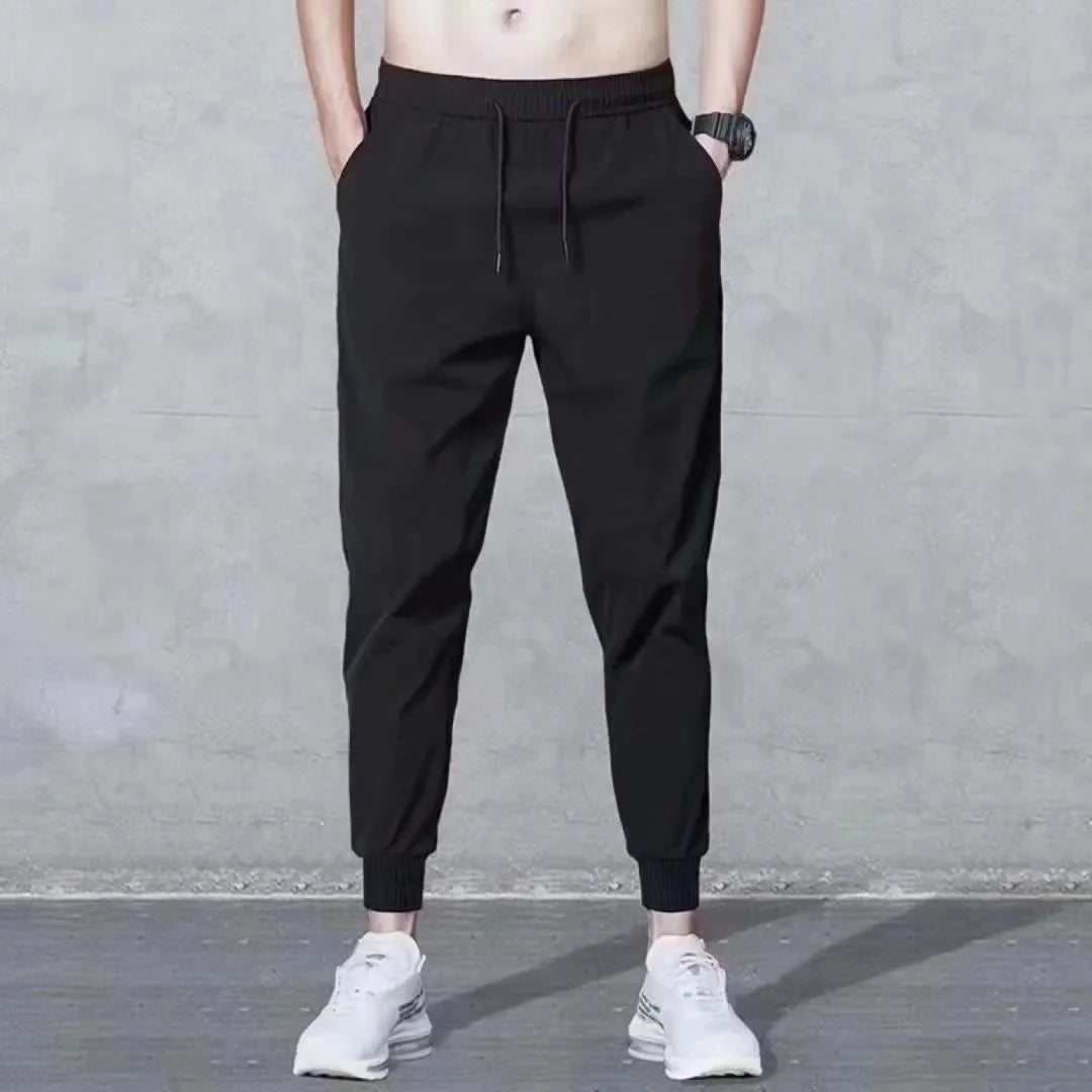 Clearance Sale Thickened Fleece-Lined Men's Winter Trousers Sport Casual Pants Plus Size Comfortable Warm Men's Pants