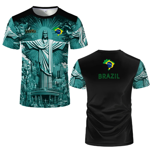 90 Minutes Series MM9 JUL Football Shirt Men's Summer Outdoor Sports Quick-drying Jersey Fitness Training O-neck T-shirt