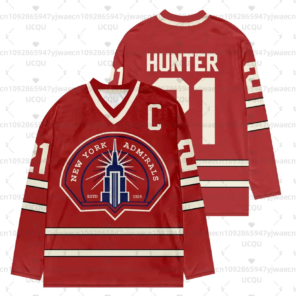 New Heated Rivalry Hockey Jersey Long Sleeves Tee Men's Women's Rozanov HOLLANDER T-shirt Unisex Tops Pullovers